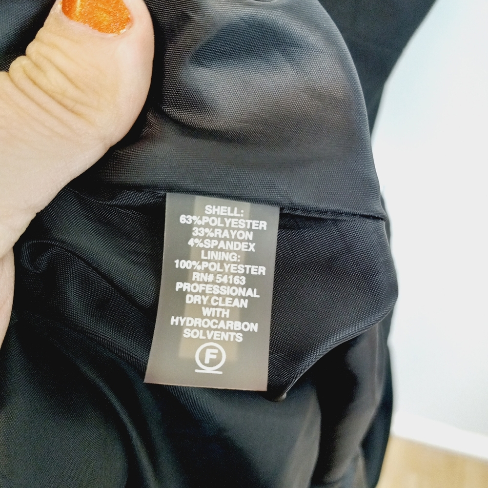 Calvin Klein A-Line Colorblock Dress Size 2 - Picture 6 of 6